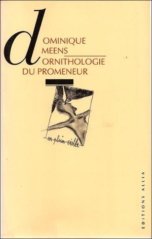 Ornithologie du promeneur, tome 1