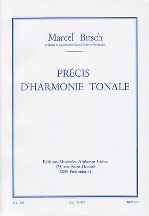 Précis d'harmonie tonale