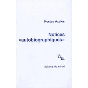 Notices autobiobiographiques