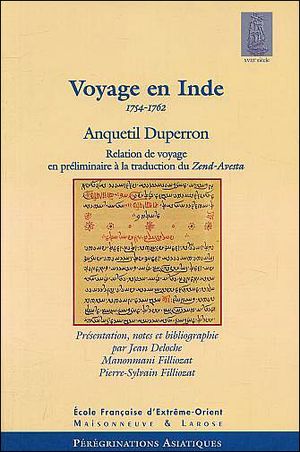 Zend-Avesta discours préliminaire