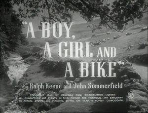 A Boy, A Girl and A Bike