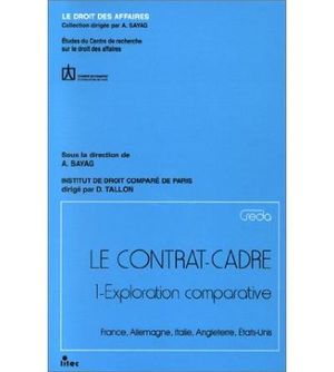 Le contrat-cadre