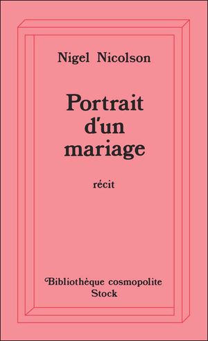 Portrait d'un mariage