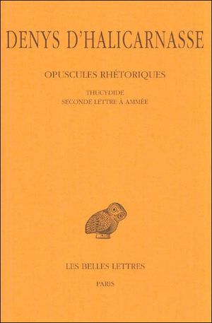 Opuscules rhétoriques