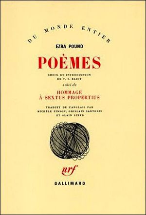 Poèmes suivi de Hommage à Sextus Propertius