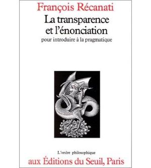 La Transparence et l'énonciation