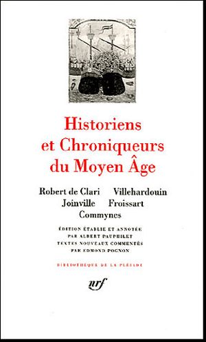Historiens et chroniqueurs du Moyen-Age