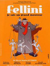 Affiche Fellini, je suis un grand menteur Affiche Fellini, je suis un grand menteur