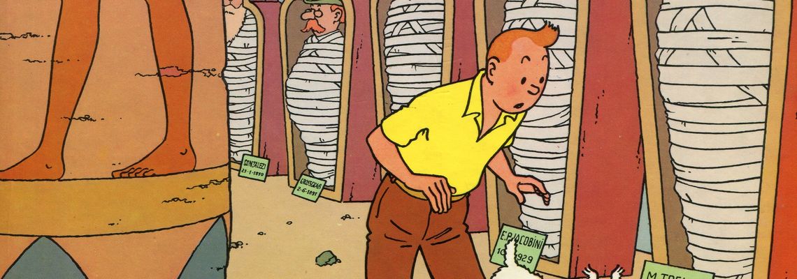 Cover Les Cigares du pharaon - Les Aventures de Tintin, tome 4