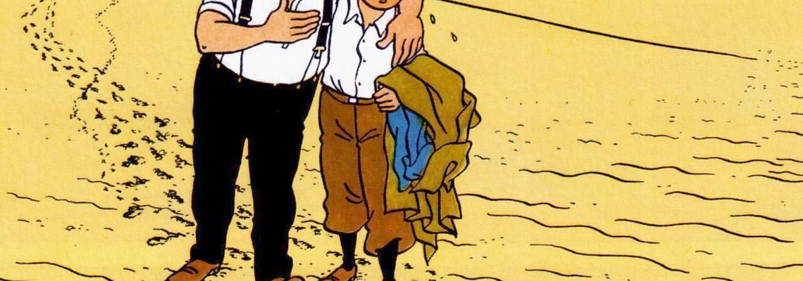 Cover Le Crabe aux pinces d'or - Les Aventures de Tintin, tome 9
