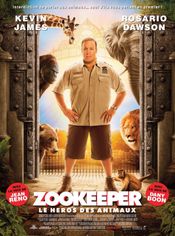 Affiche Zookeeper, le héros des animaux