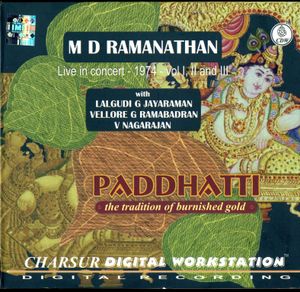Paddhatti - M D Ramanathan - Live in Concert 1974 (Live)