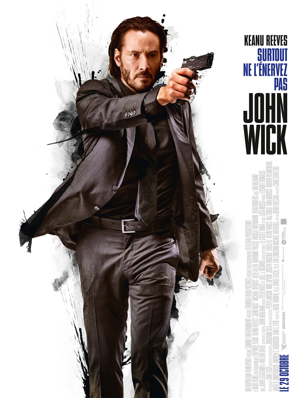 John Wick : キアヌ・リーブス主演の過激アクション映画のクライマックス「ジョン・ウィック 3 パラベラム」が、ユニークなアート ...
