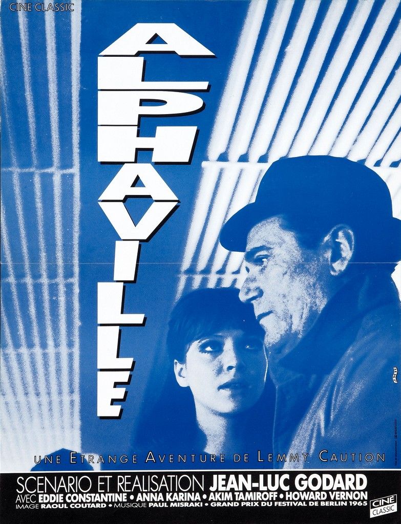 Alphaville Une étrange Aventure De Lemmy Caution Affiches, posters et images de Alphaville, une étrange... (1965)
