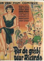 Affiche Pas de Grisbi pour Ricardo Affiche Pas de Grisbi pour Ricardo