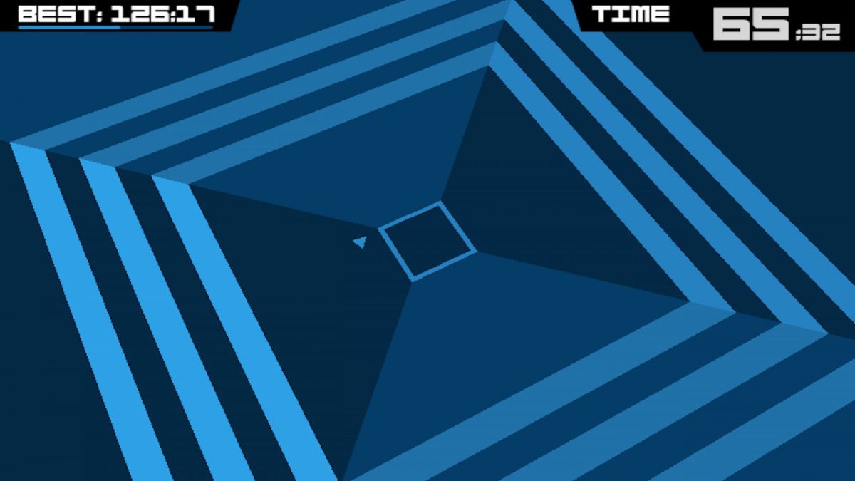 super hexagon gameplay