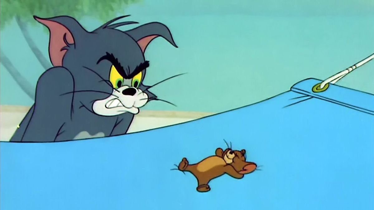 Tom And Jerry Cat Napping