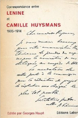 Correspondance entre Lénine et Camille Huysmans