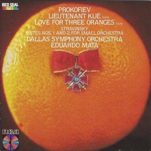 Prokofiev - Lieutenant Kije Suite, Love for Three Oranges Suite / Stravinsky - Suites nos. 1 and 2 for Small Orchestra