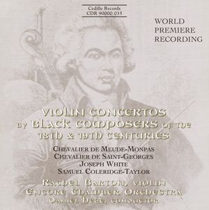 Violin Concertos by Black Composers of the 18th and 19th Centuries