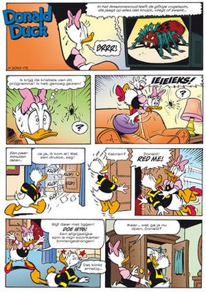 Spider flip ! - Donald Duck