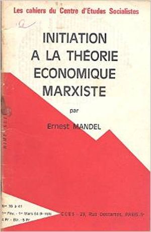 Initiation à la théorie économique marxiste