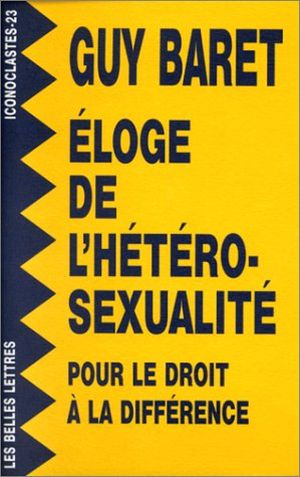 Eloge de l'hétérosexualité