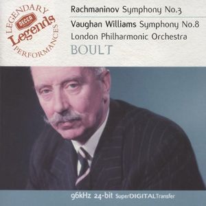 Rachmaninov: Symphony no. 3 / Vaughan Williams: Symphony no. 8