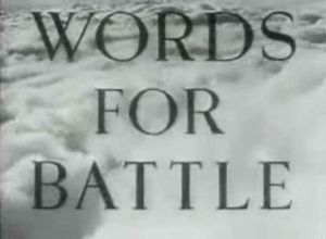 Words for Battle