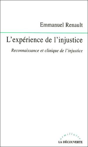 L'expérience de l'injustice