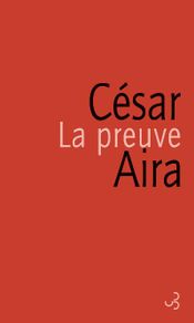 Couverture La Preuve Couverture La Preuve