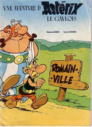 Asterix à Romainville (Publicitaire)