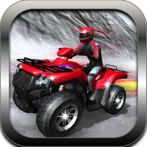 ATV Quadbike Frozen Highway