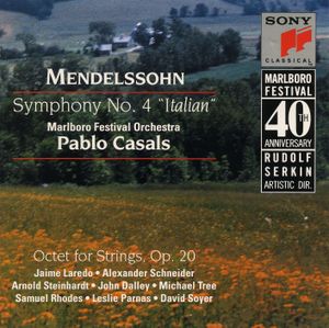 Symphony no. 4 "Italian" / Octet for Strings, op. 20
