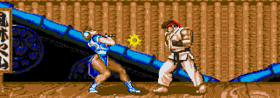 Cover Street Fighter II