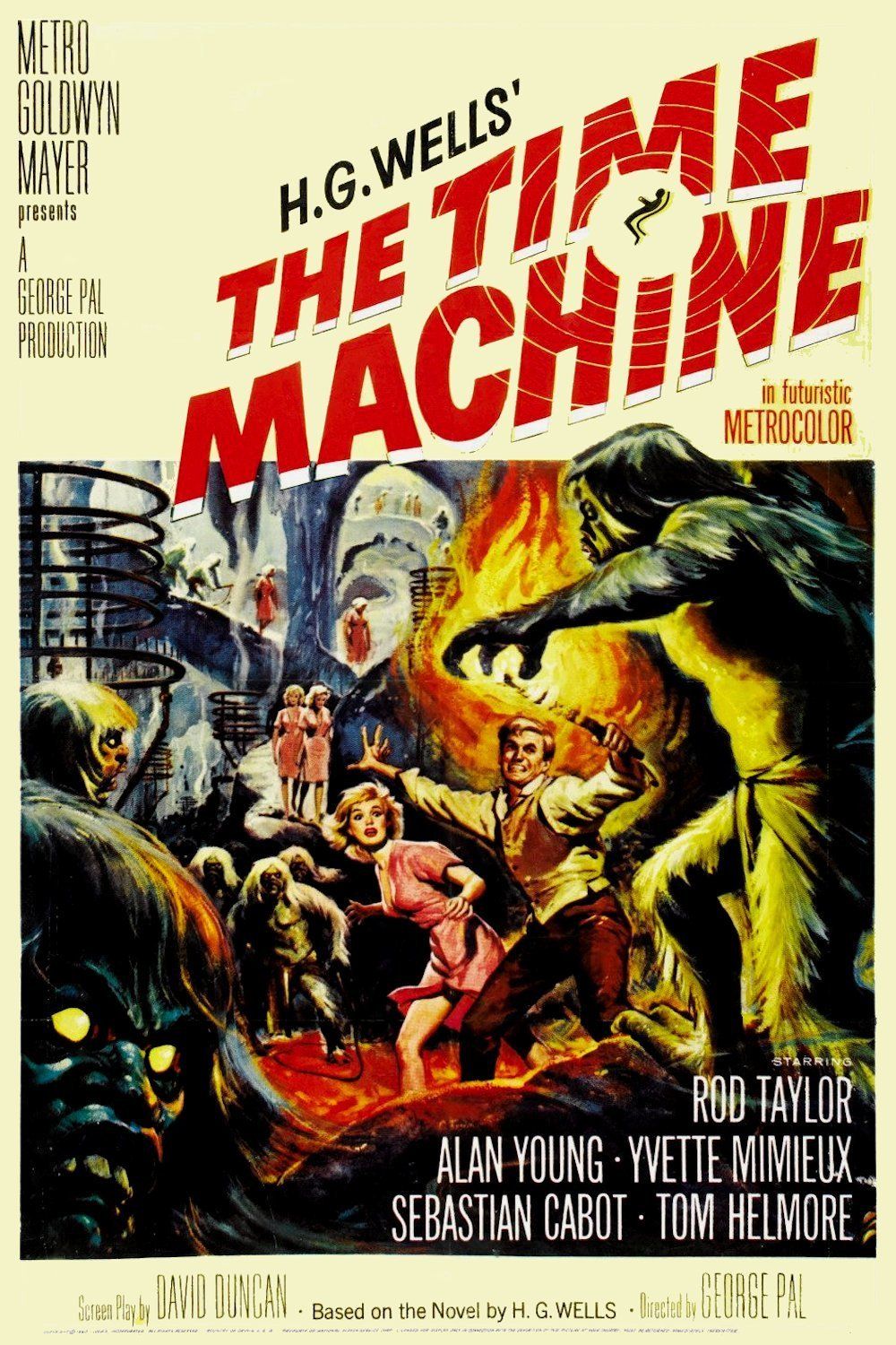 Affiches, posters et images de La Machine à explorer le... (1960)