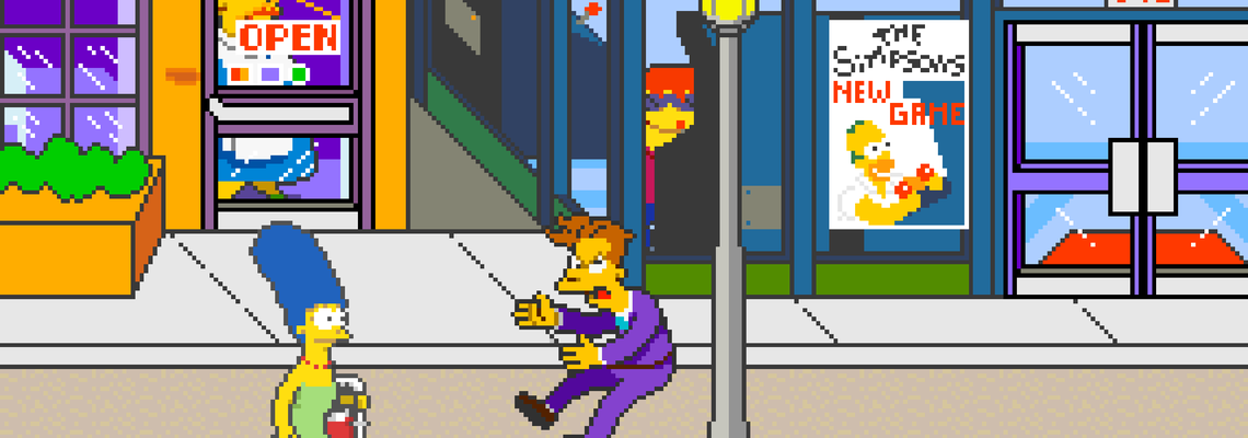 Cover The Simpsons: Arcade Game