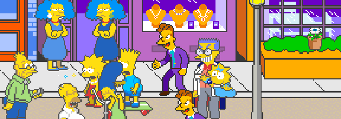 Cover The Simpsons: Arcade Game