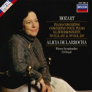 Piano Concertos no. 22, K. 482 & no. 19, K. 459