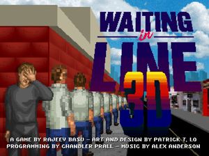 Waiting in line 3D