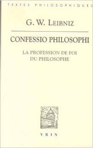 La Profession de foi du philosophe