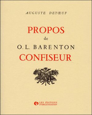 Propos de O. L. Barenton - Confiseur