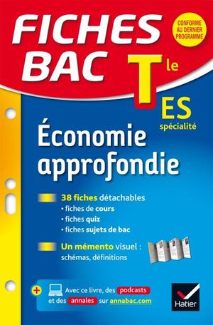 Fiches bac Économie approndondie Tle ES