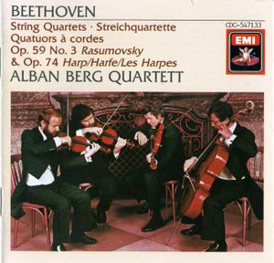 String Quartets op. 59 no. 3 "Rasumovsky / op. 74 "Harp"