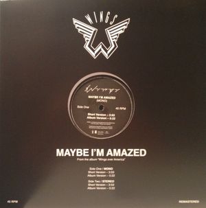 Maybe I'm Amazed (Album Version)