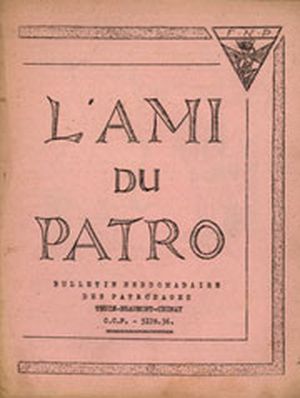 Camu - L'ami du patro (Bulletin hebdomadaire des patronages)