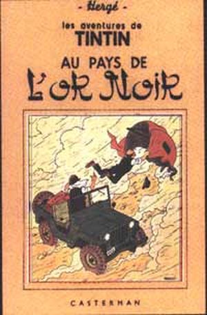 Tintin au pays de l'or noir - 1ere édition pirate