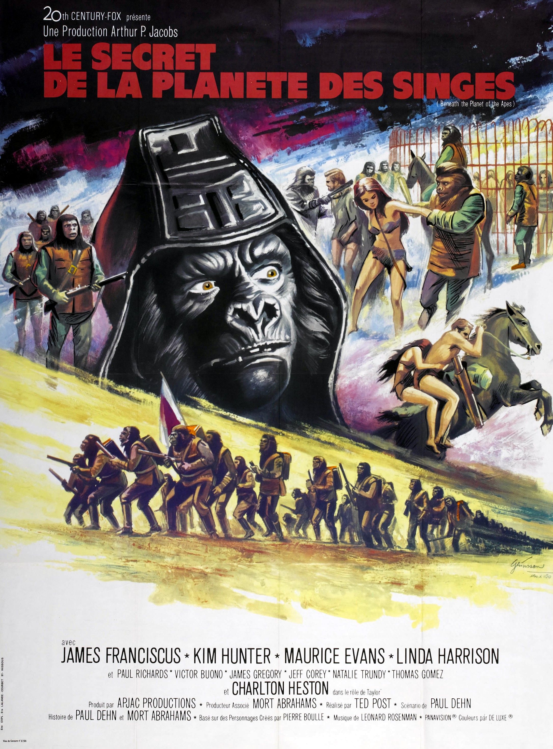 Le Secret de la planète des singes - Film (1970) - SensCritique