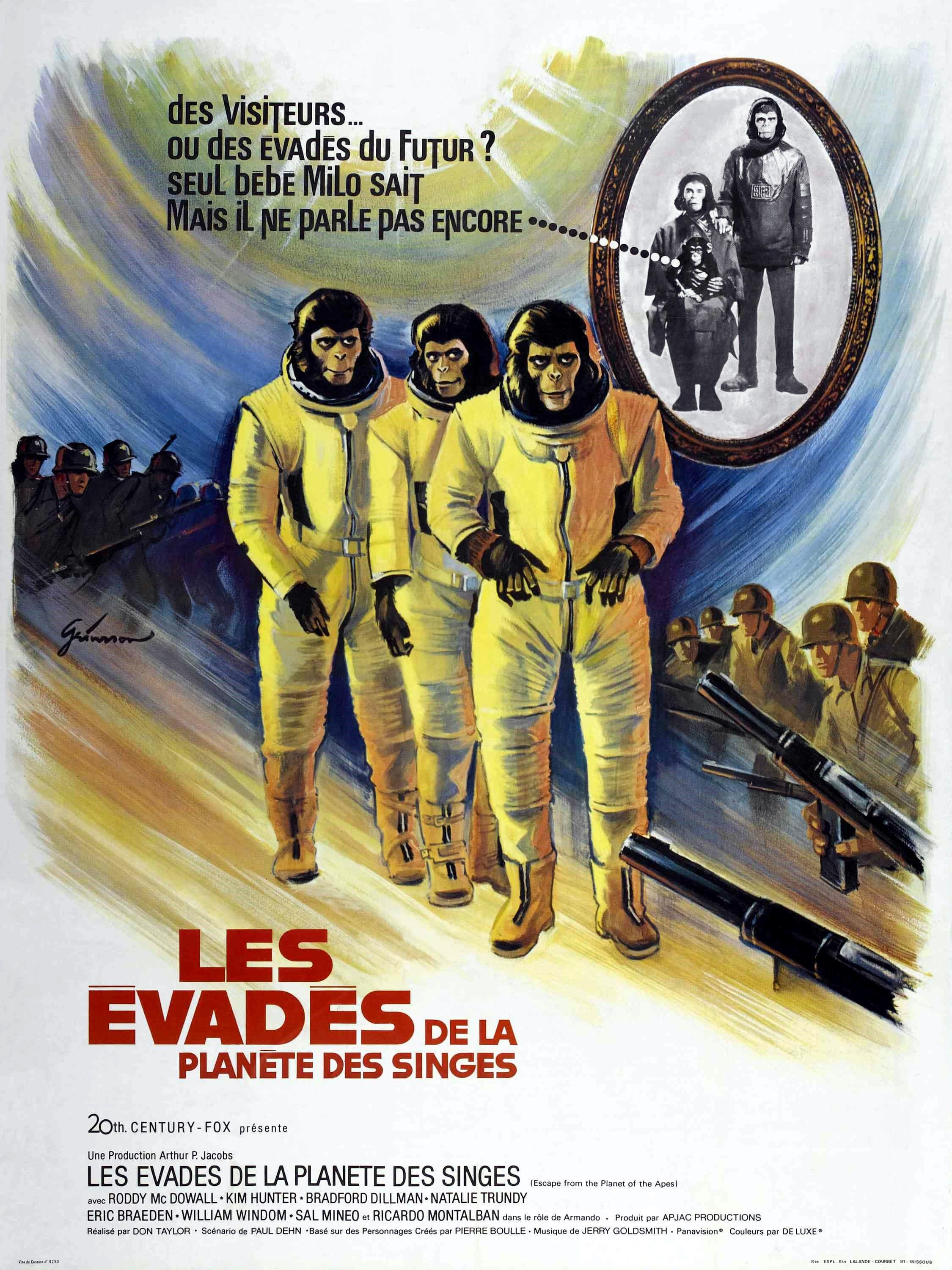 Les Évadés de la planète des singes - Film (1971) - SensCritique