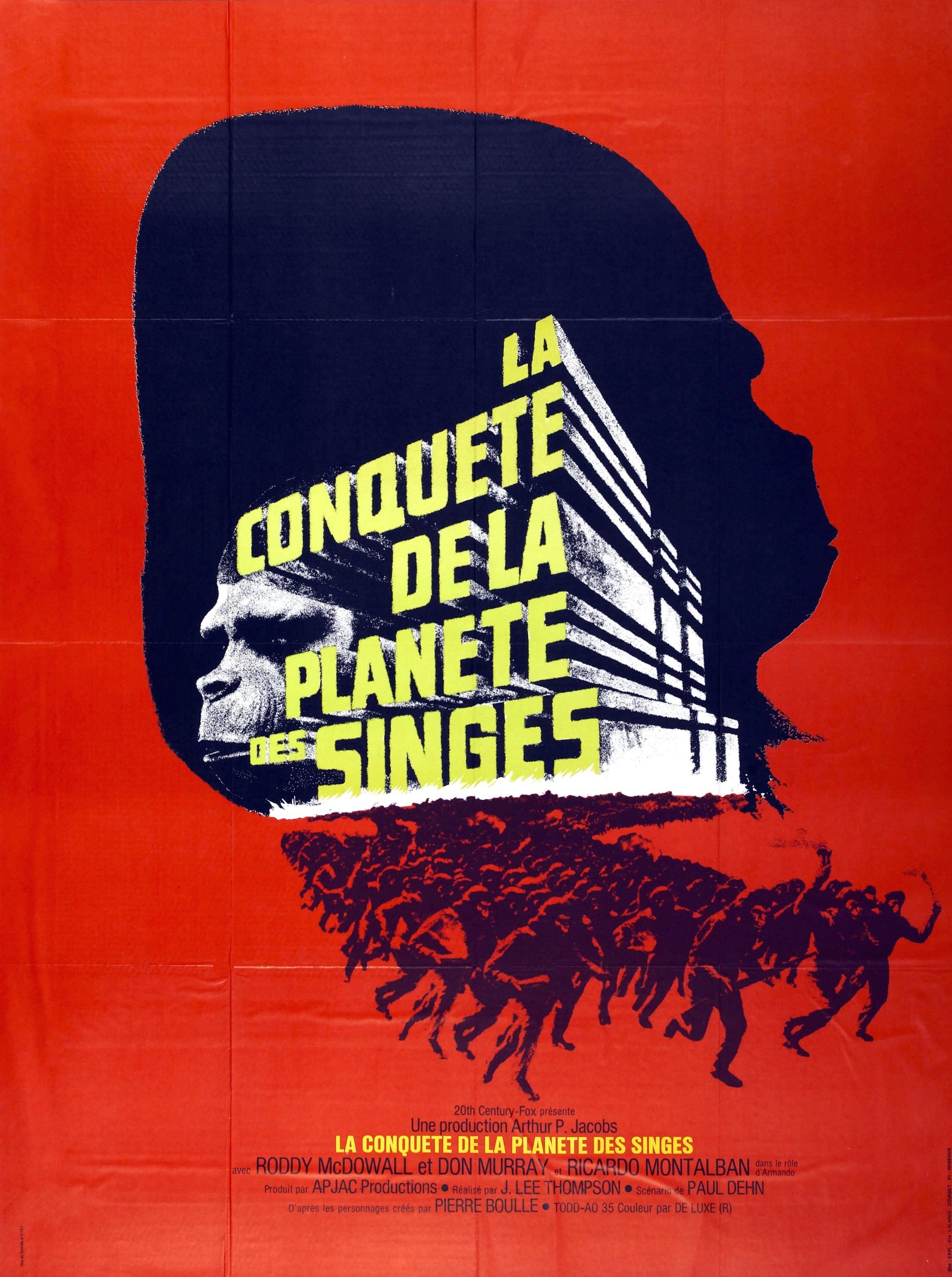 La Conquête de la planète des singes - Film (1972) - SensCritique